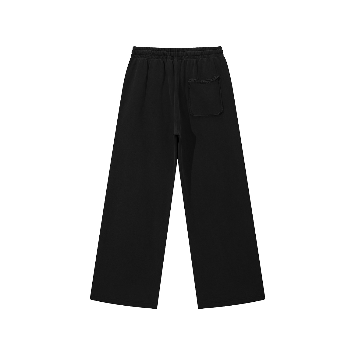"I Heart Goth Girls" Snow Washed Raw Edge Sweatpants