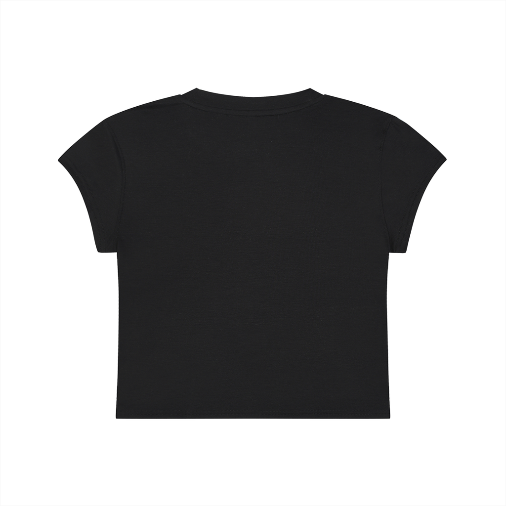Women's "I Heart Goth Girls" Slim-Fit Cropped T-Shirt