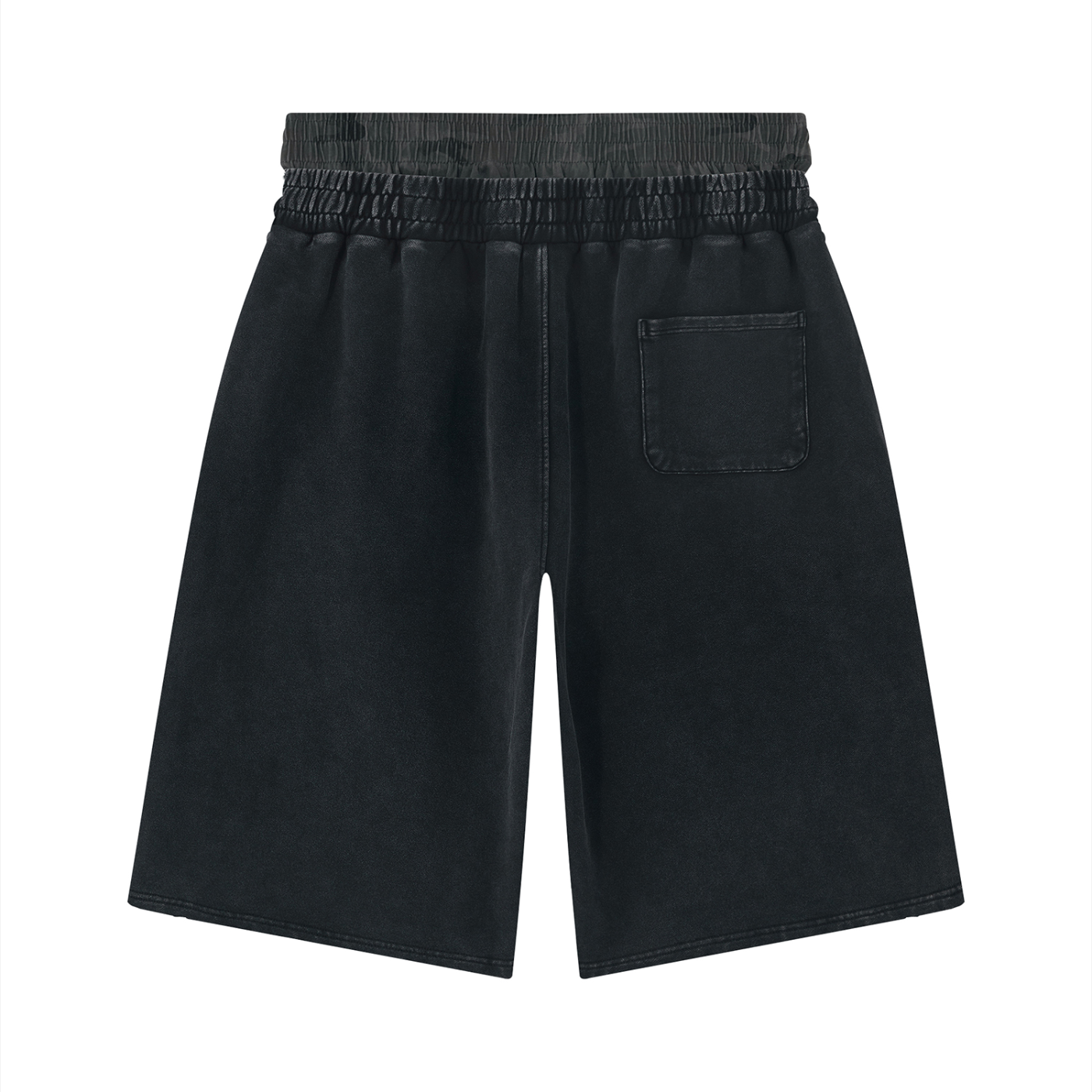 Unisex "I <3 Goth Girls" Vintage Distressed Wide Leg Shorts