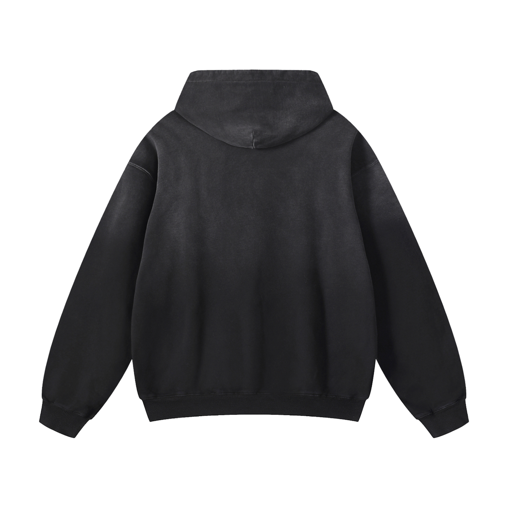 "I Heart Goth Girls" Heavyweight Sunfade Oversized Hoodie