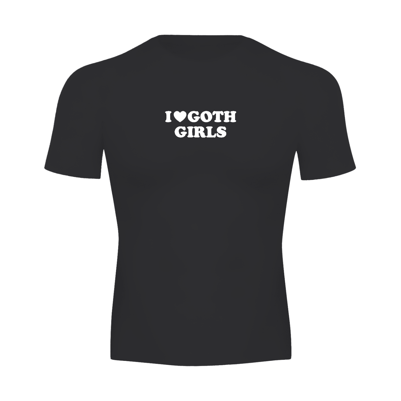 "I <3 Goth Girls" Sportsware Short Sleeve T-Shirt