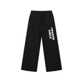 "I Heart Goth Girls" Snow Washed Raw Edge Sweatpants