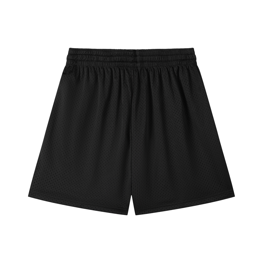 "I Heart Goth Girls" Mesh Drawstring Shorts